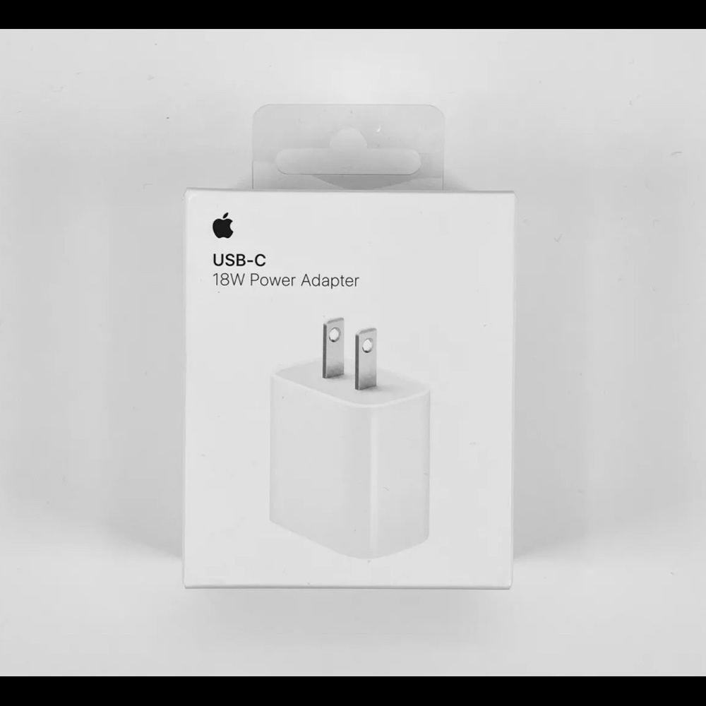 Apple adapter 18w fast charging